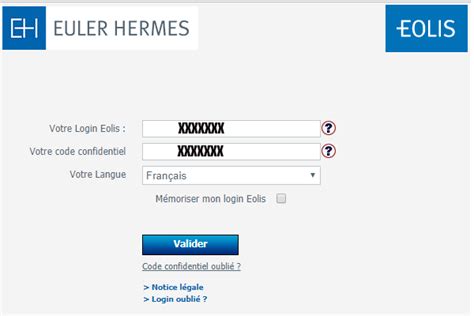 eolis euler hermes login